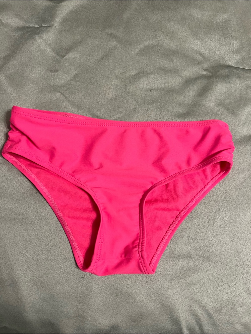 Limited Too Neon hot Pink Bikini Bottoms 10/12  large girls